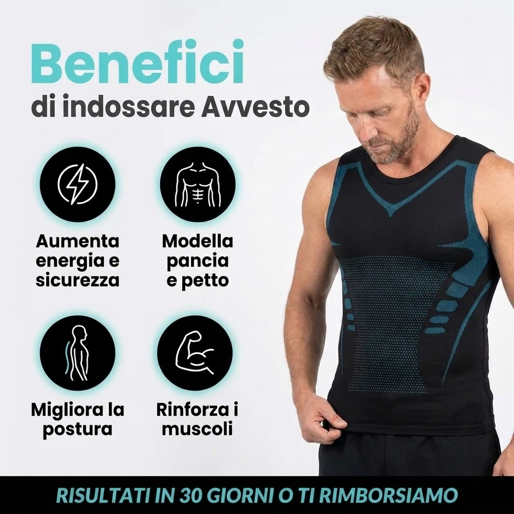 Sleeka compression vest detail