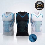 Sleeka compression vest for men black
